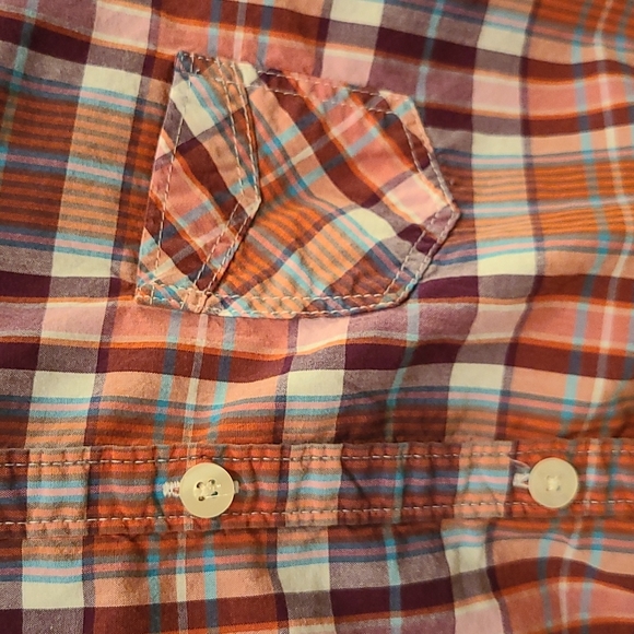 American Eagle Outfitters Button Up Shirt / Size 4 / Plaid - Picture 5 of 8